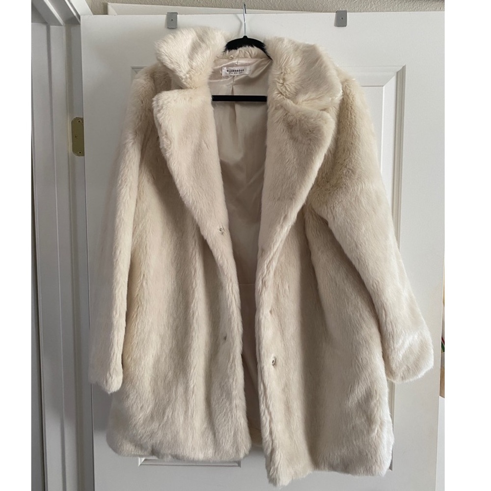 ASOS Glamorous Faux Fur Coat